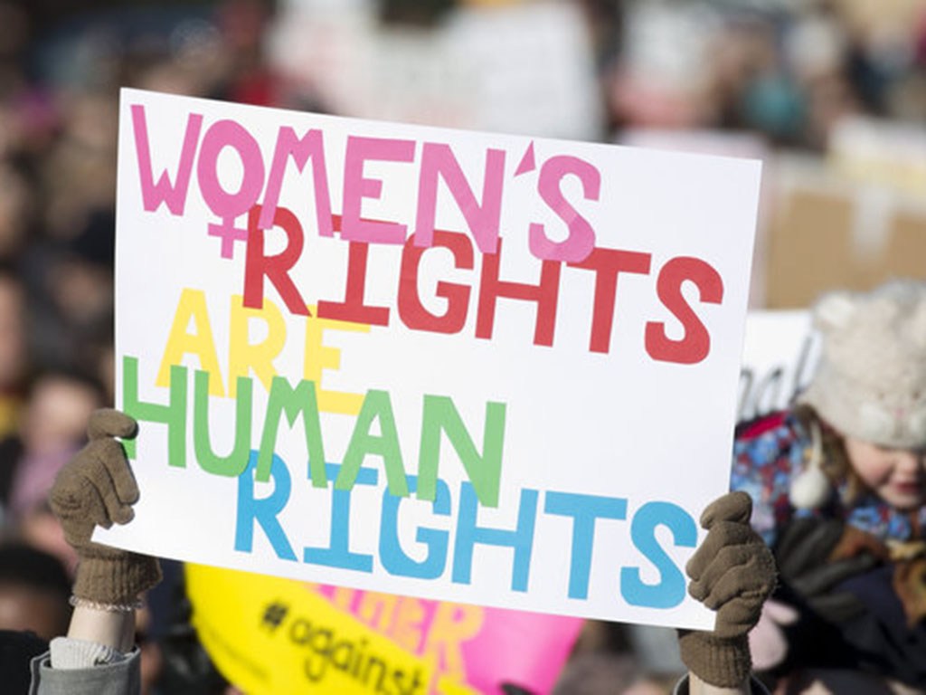 Womens rights are human rights