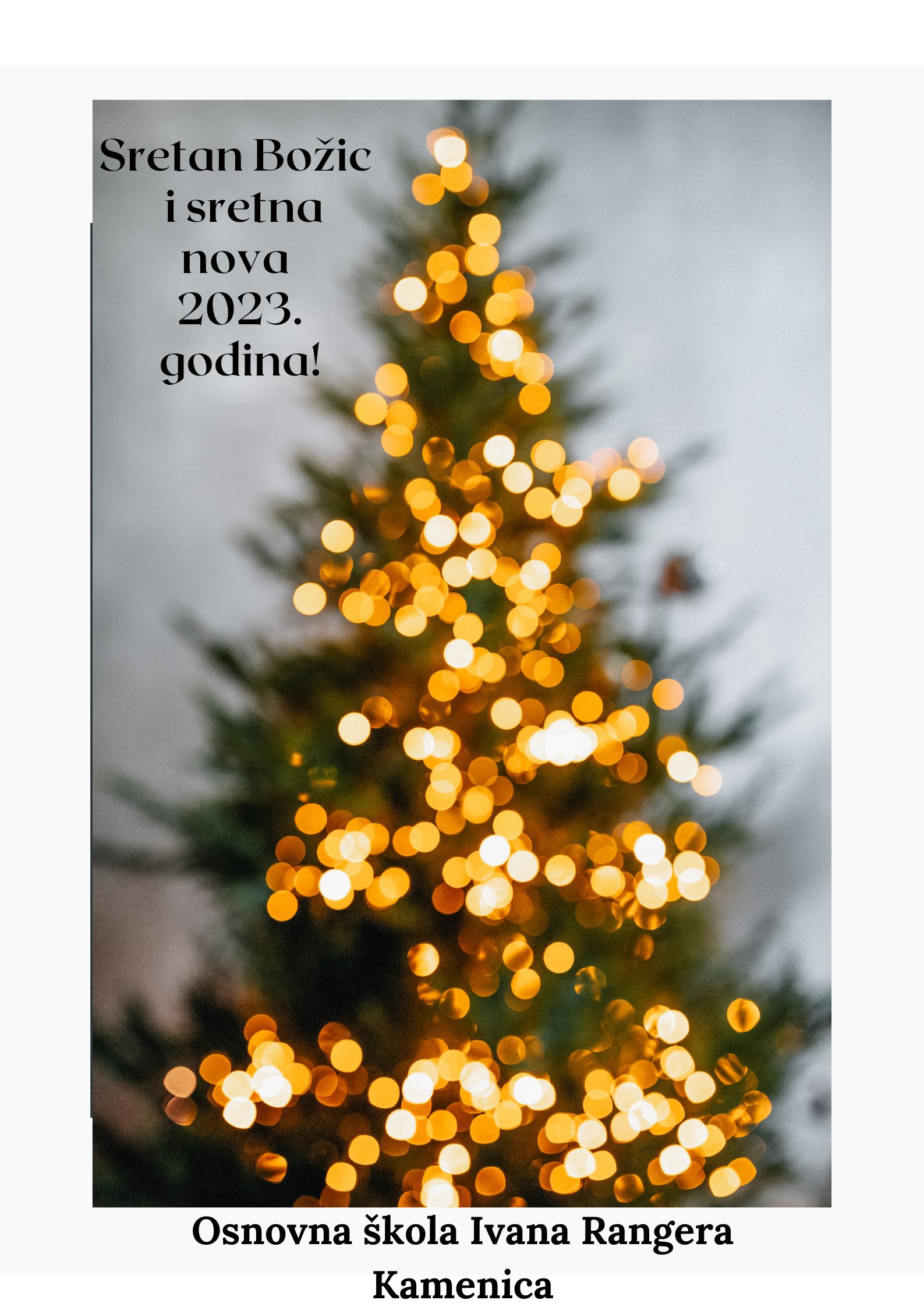 Čestitka OŠ Kamenica